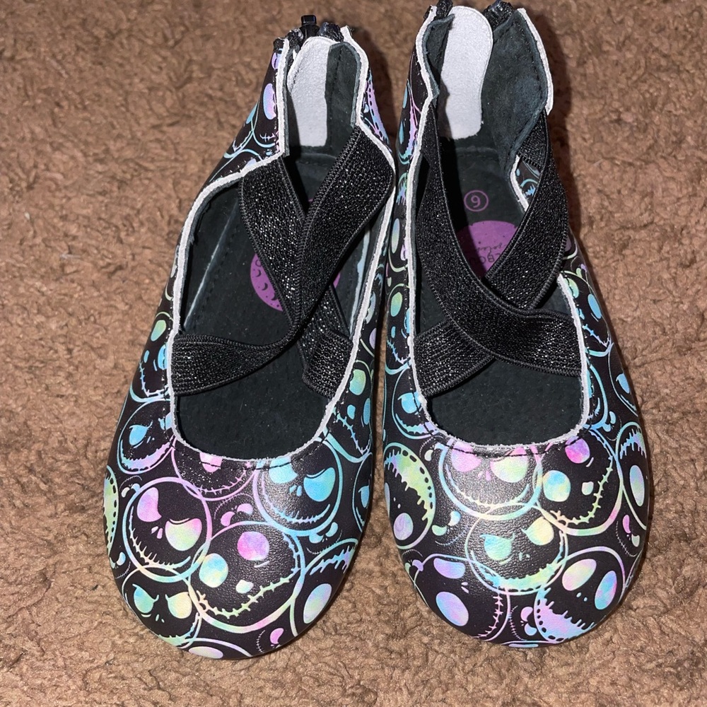 Size 6 New Jack Skellington ballerinas.